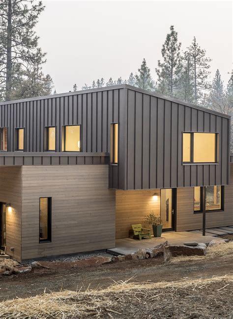 metal siding modern house|horizontal metal siding panels.